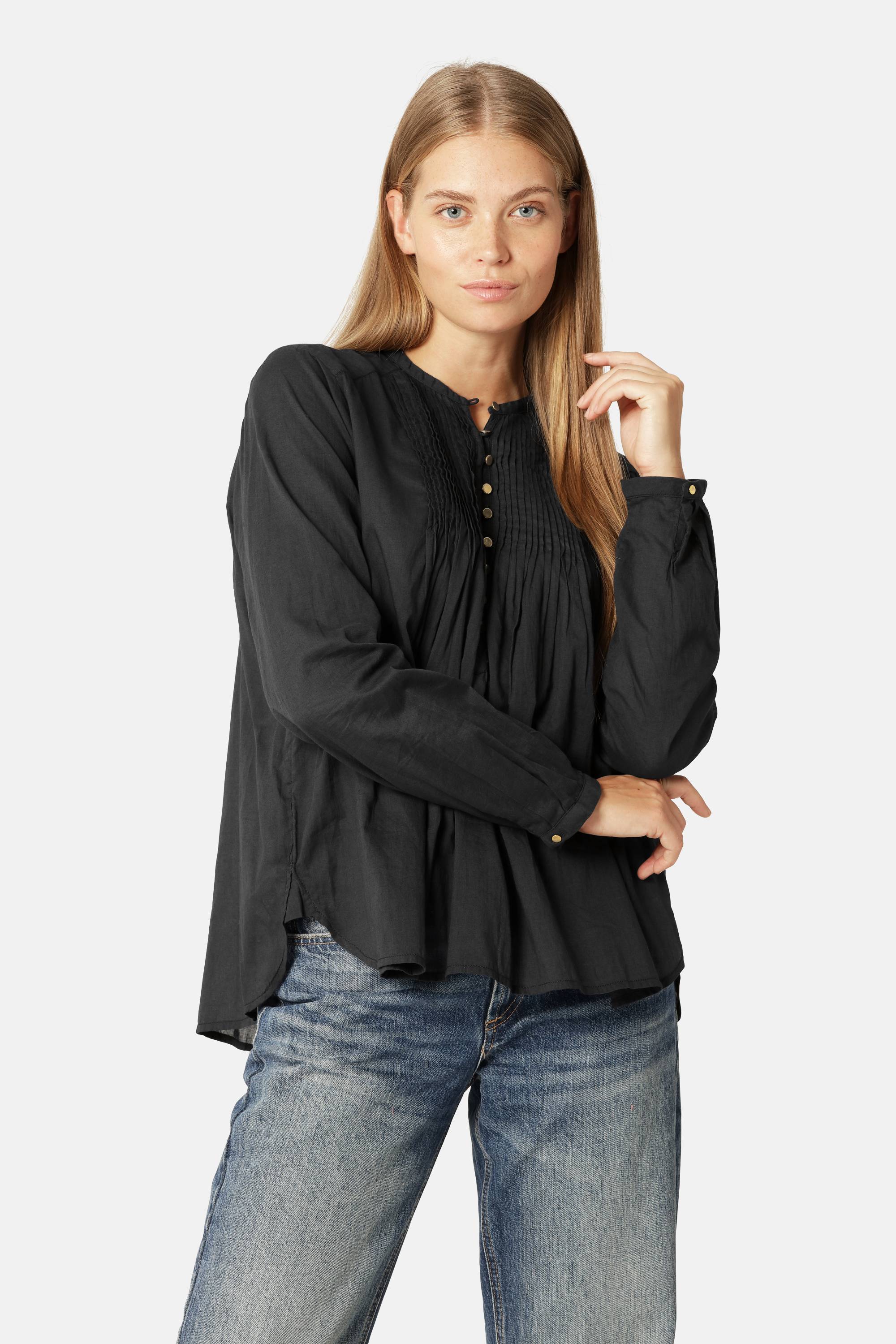 Langärmliges Hemd - Dark Indigo